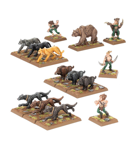 The Old World Wood Elf Realms: Wood Elf Beast Pack