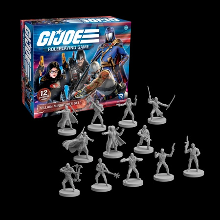 G.I. JOE RPG Villain Miniatures Set 1