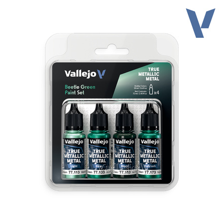 Beetle Green Paint Set