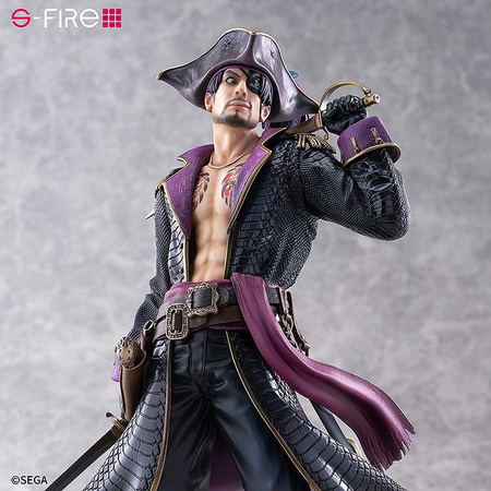 [PRZEDSPRZEDAŻ] Like a Dragon: Pirate Yakuza in Hawaii S-Fire PVC Statue 1/7 Captain Majima (Goro Majima) 26 cm