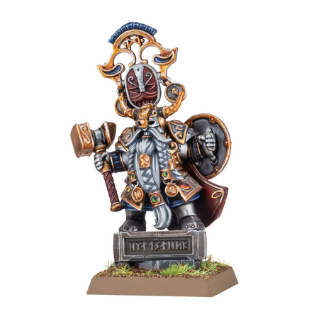 The Old World Dwarfen Mountain Holds: Dwarf King with Oathstone
