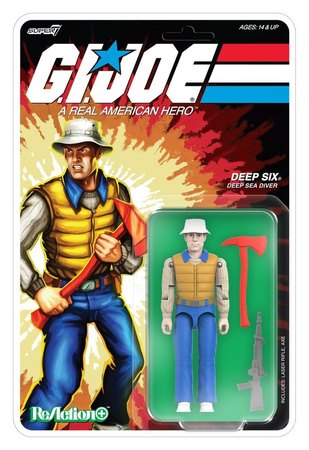 G.I. Joe (Comic) ReAction+ Wave 09 Deep Six