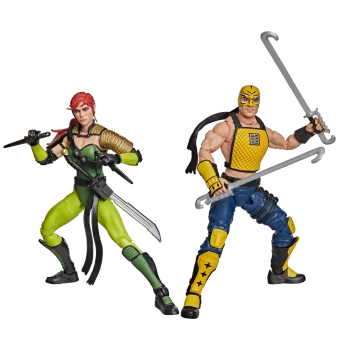 G.I. Joe Classified Series #212, Ninja Force Scarlett and T'Jbang