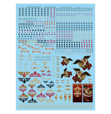 Warhammer The Horus Heresy: Legiones Astartes Blood Angels Legion Transfer Sheet