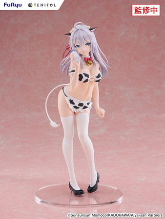 Alya Sometimes Hides Her Feelings in Russian Tenitol Tall PVC Statue Alya Cow Costume Ver. 29 cm