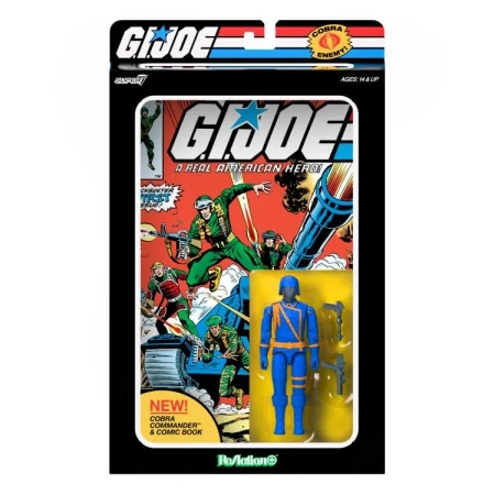 G.I. Joe ReAction+ Action Figure Cobra Commander (Skybound Comic Box Series, Issue #1)