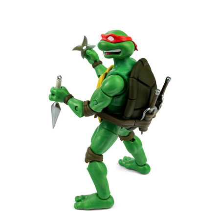 [PRZEDSPRZEDAŻ] Teenage Mutant Ninja Turtles BST AXN x IDW Action Figure & Comic Book Raphael Exclusive 13 cm