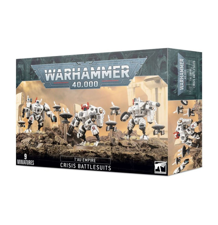 Warhammer 40.000 T'au Empire: Crisis Battlesuit Team