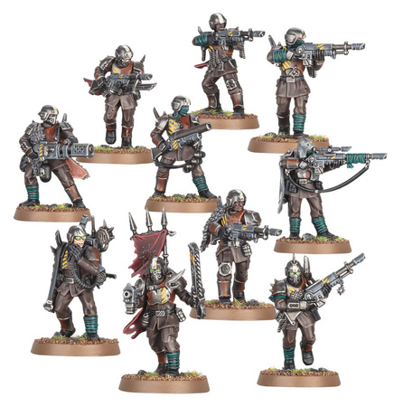 Chaos Space Marines: Traitor Guardsmen Squad