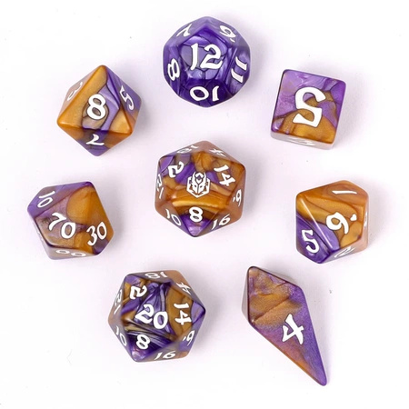 8pcs RPG Dice Set Magister Robes