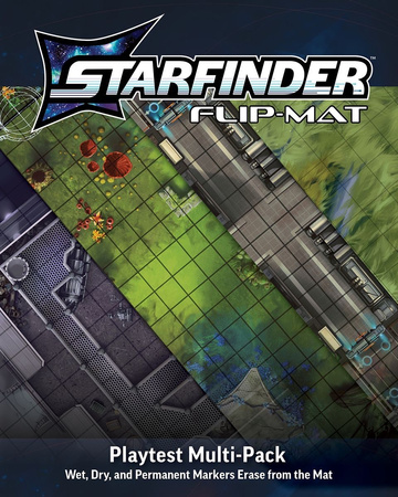 Starfinder Flip-Mat: Playtest Multi-Pack