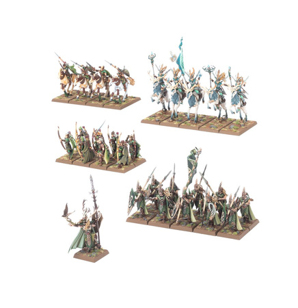 The Old World Wood Elf Realms: Battle March Army