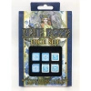 Blue Rose Dice Set