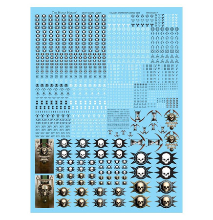 Warhammer The Horus Heresy: Legiones Astartes Death Guard Legion Transfer Sheet