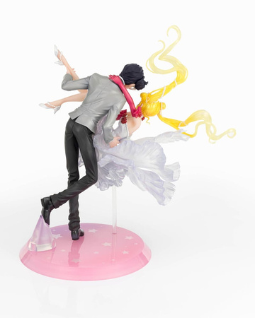 [PRZEDSPRZEDAŻ] Sailor Moon FiguartsZERO Chouette PVC Statue Usagi & Tuxedo Mask Moonlight Glow Edition 24 cm