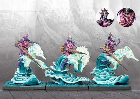 Conquest: Sorcerer Kings Marid Lancers (Dual Kit)