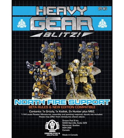 Heavy Gear Blitz! - Northern Fire Support Squad