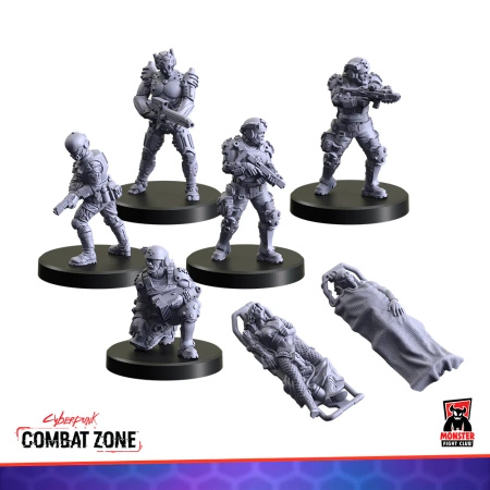 Cyberpunk Red Combat Zone: Trauma Team (Mercs)