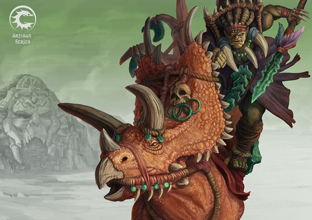 Conquest: W'adrhun Thunder Chieftain Artisan Series