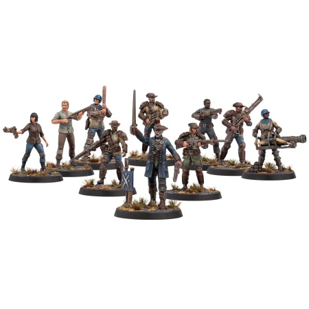 [PRZEDSPRZEDAŻ] Fallout Miniatures: Minutemen Core Box (Plastic)