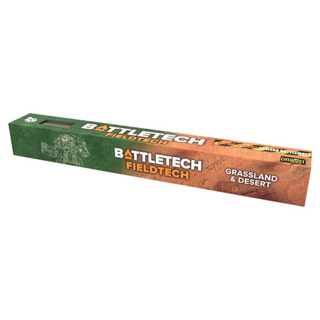 Battletech BattleMat Alpha Strike FieldTech Grassland & Desert