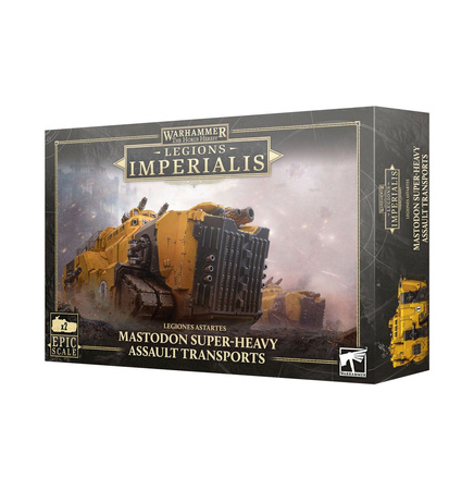 Warhammer Legions Imperialis: Legiones Astartes Mastodon Super-heavy Assault Transports