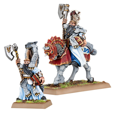 The Old World Empire of Man: Warrior Priests of Ulric on Foot & Mounted