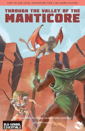 OSE - Through the Valley of the Manticore + Canyon Map