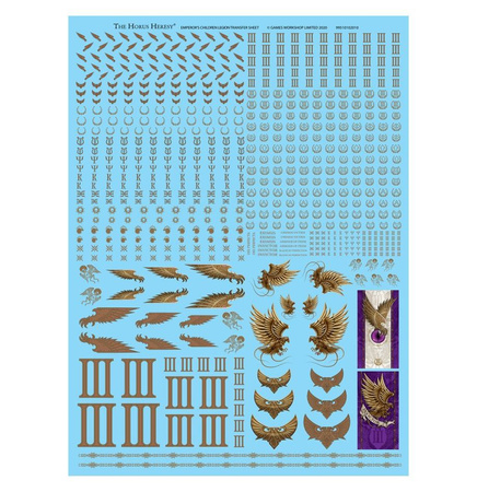 Warhammer The Horus Heresy: Legiones Astartes Emperor's Children Legion Transfer Sheet