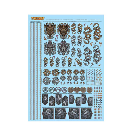 The Old World Grand Cathay: The Northern Provinces of Grand Cathay Transfer Sheet
