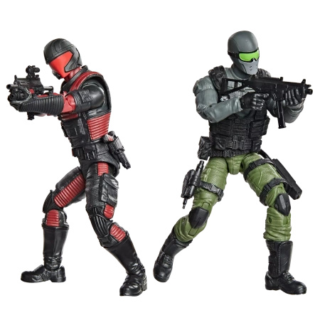 [PRZEDSPRZEDAŻ] G.I. Joe Classified Series #218, Snake Eyes & Varmint ATV Vs. Stealth Viper & Cobra Stealth Flight Pod (Trubble Bubble)